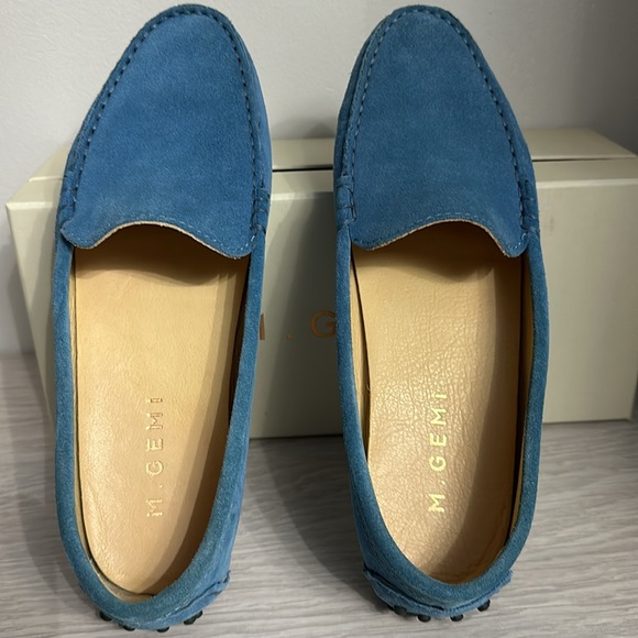 NIB M. Gemi Suede Driver Moccasin, Size 39.5 (9.5) - Picture 8 of 9